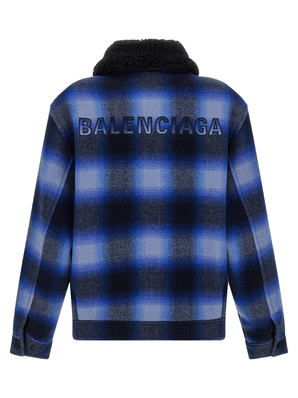 Flannel bomber jacket