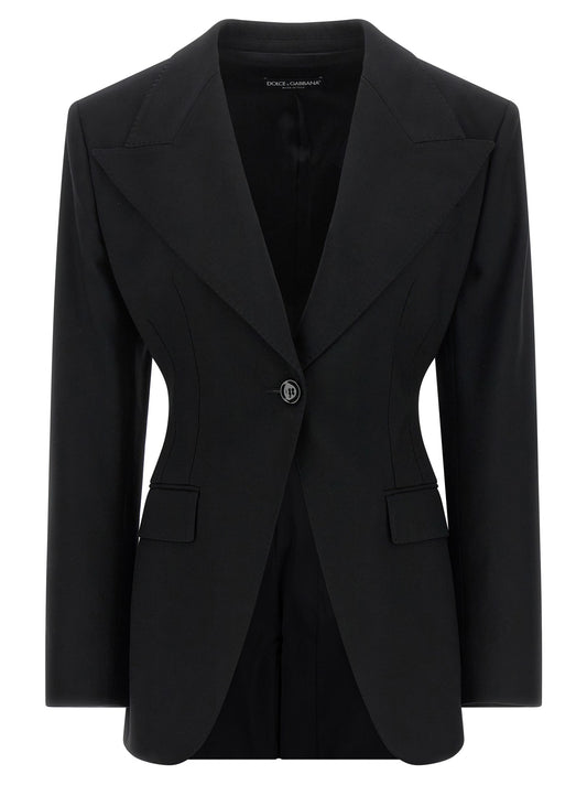 Flared blazer