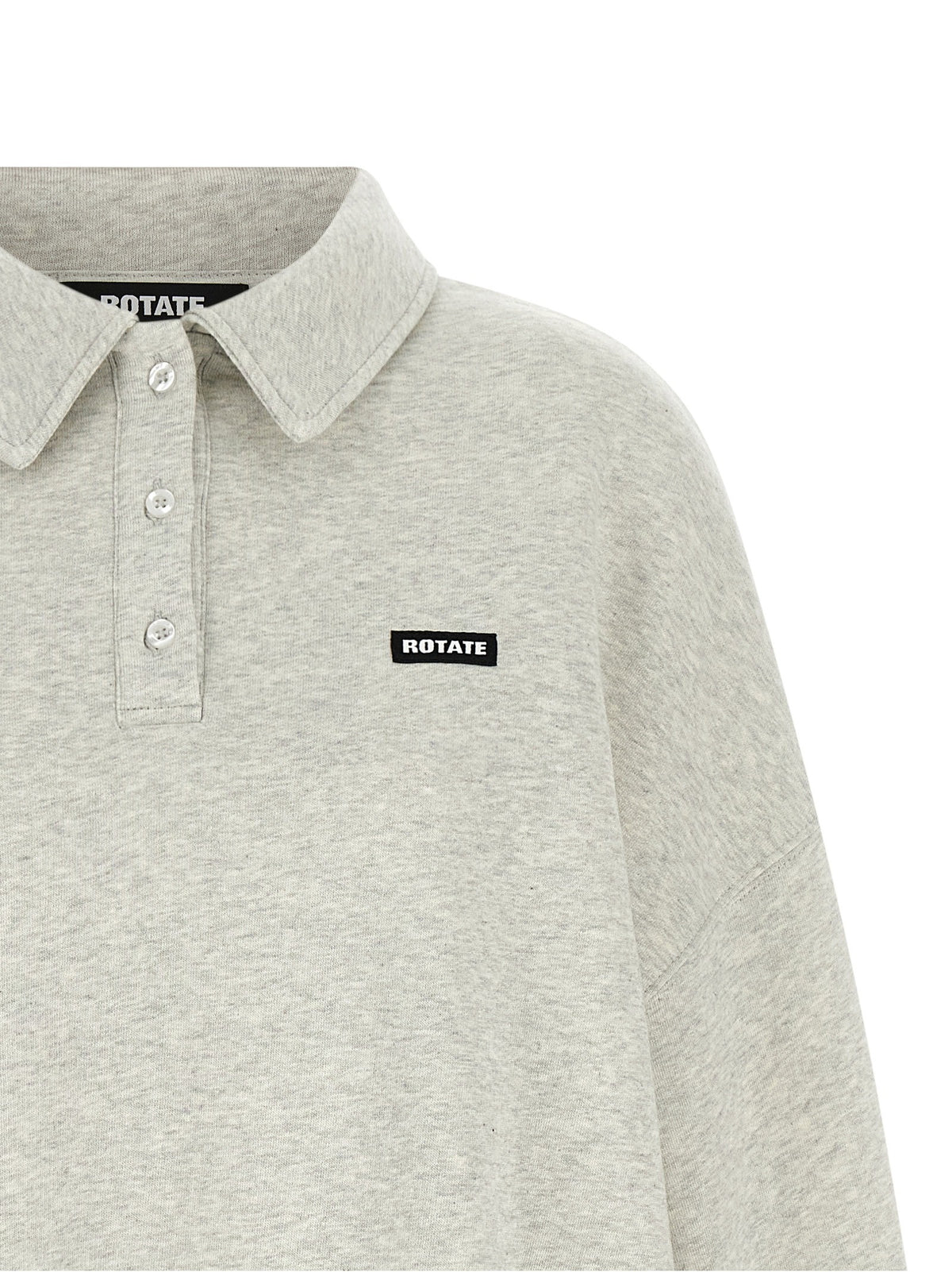 Fleece polo shirt