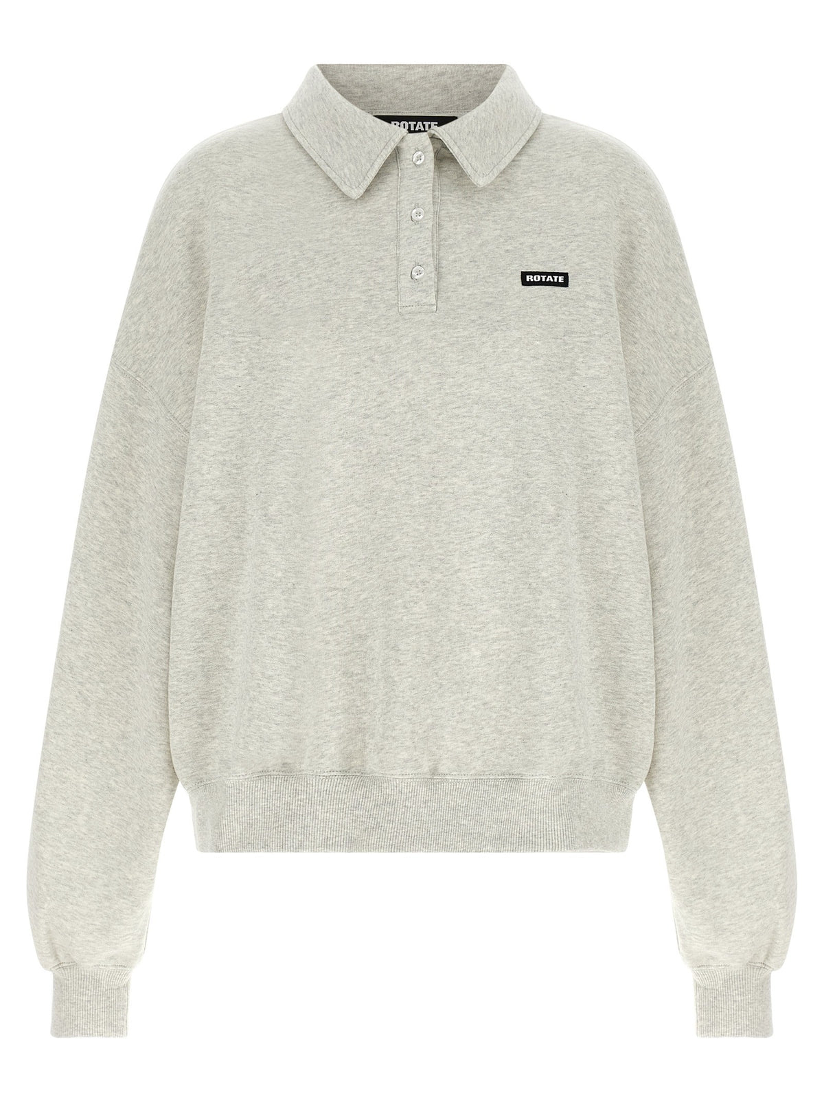 Fleece polo shirt