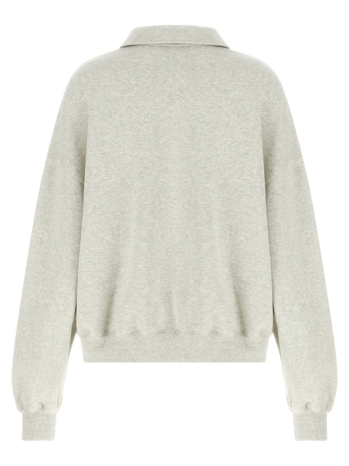Fleece polo shirt