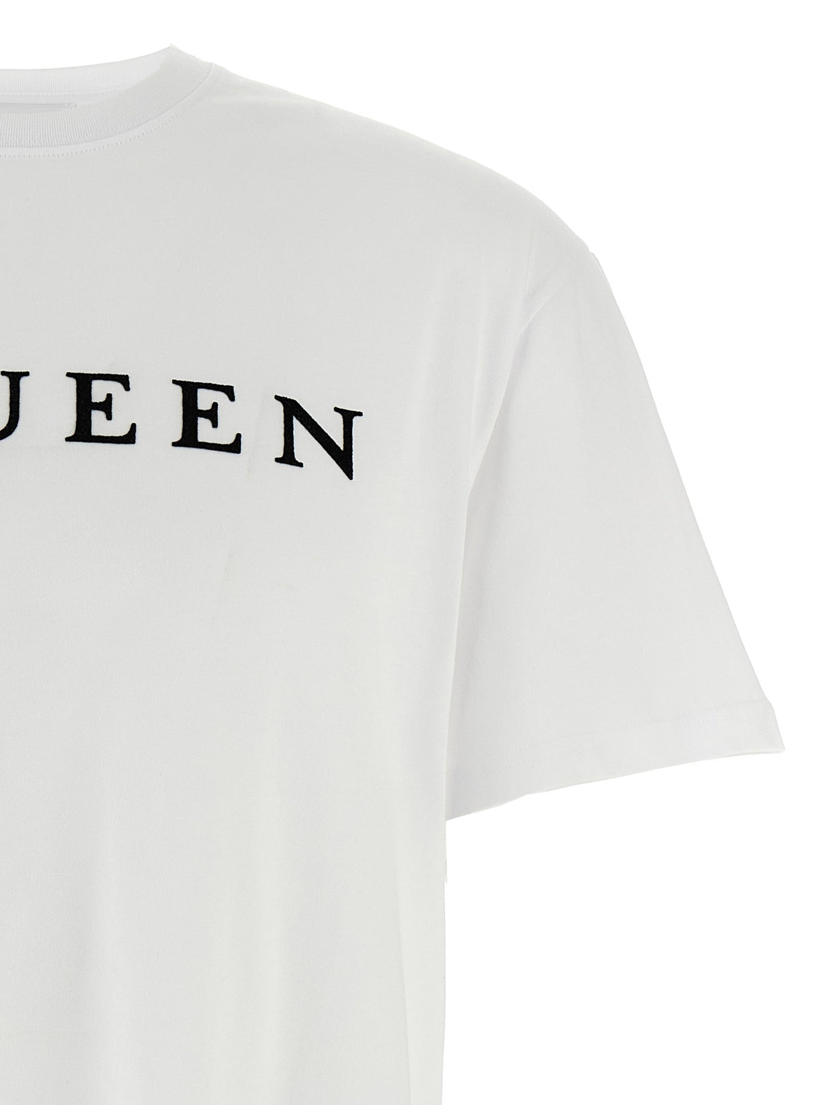 Flocked 'McQueen' T-shirt
