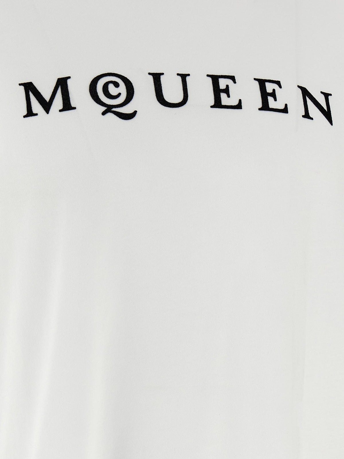 Flocked 'McQueen' T-shirt