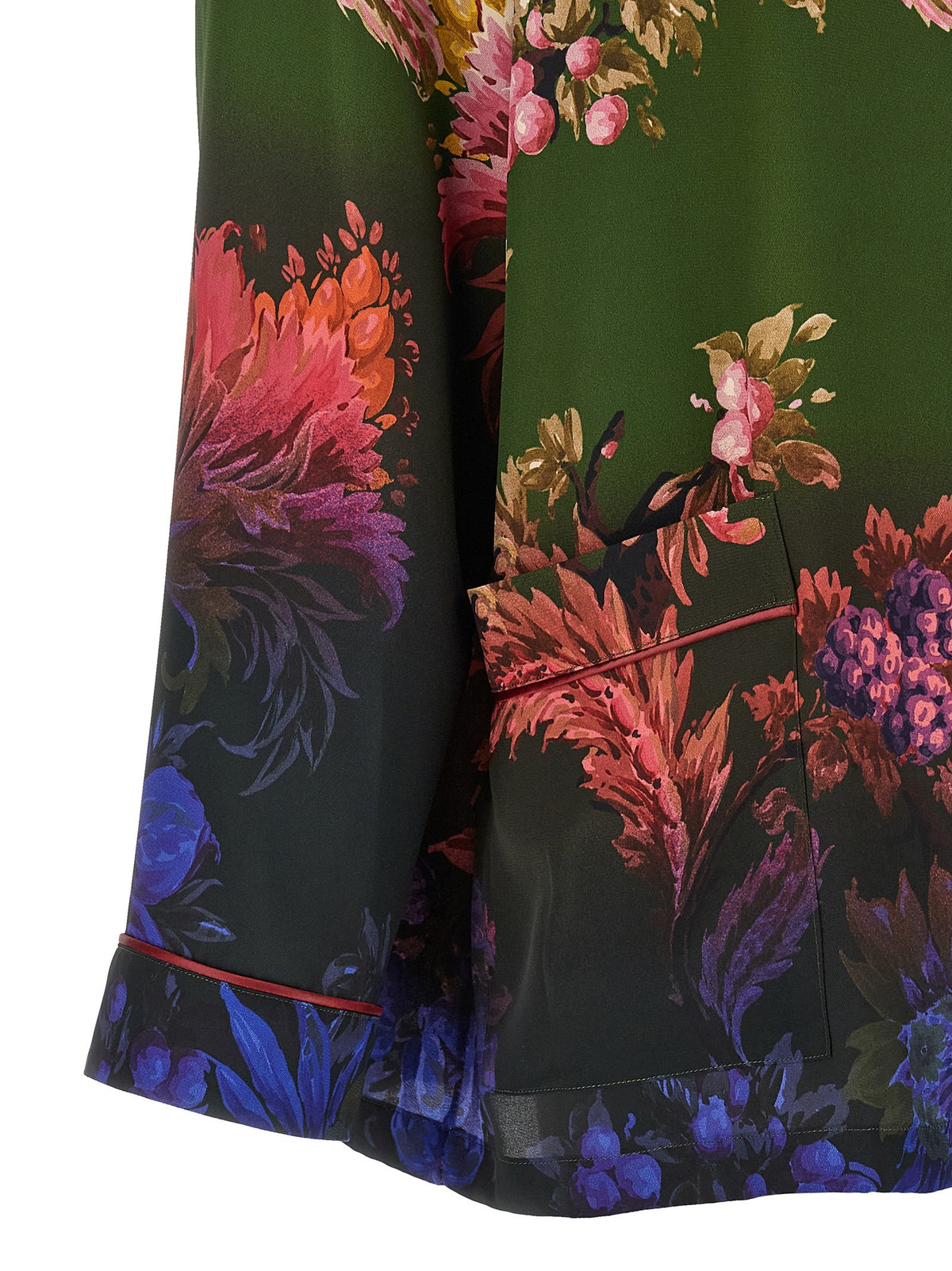 Floral print shirt