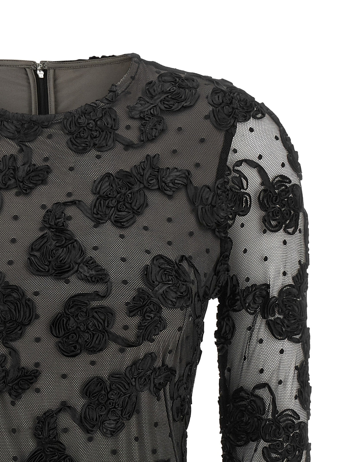 'Flower Mesh' dress