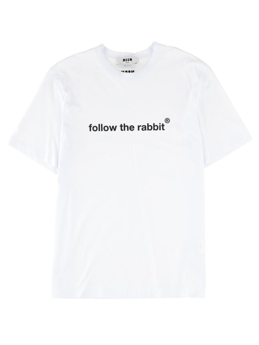 "FOLLOW THE RABBIT" T-SHIRT