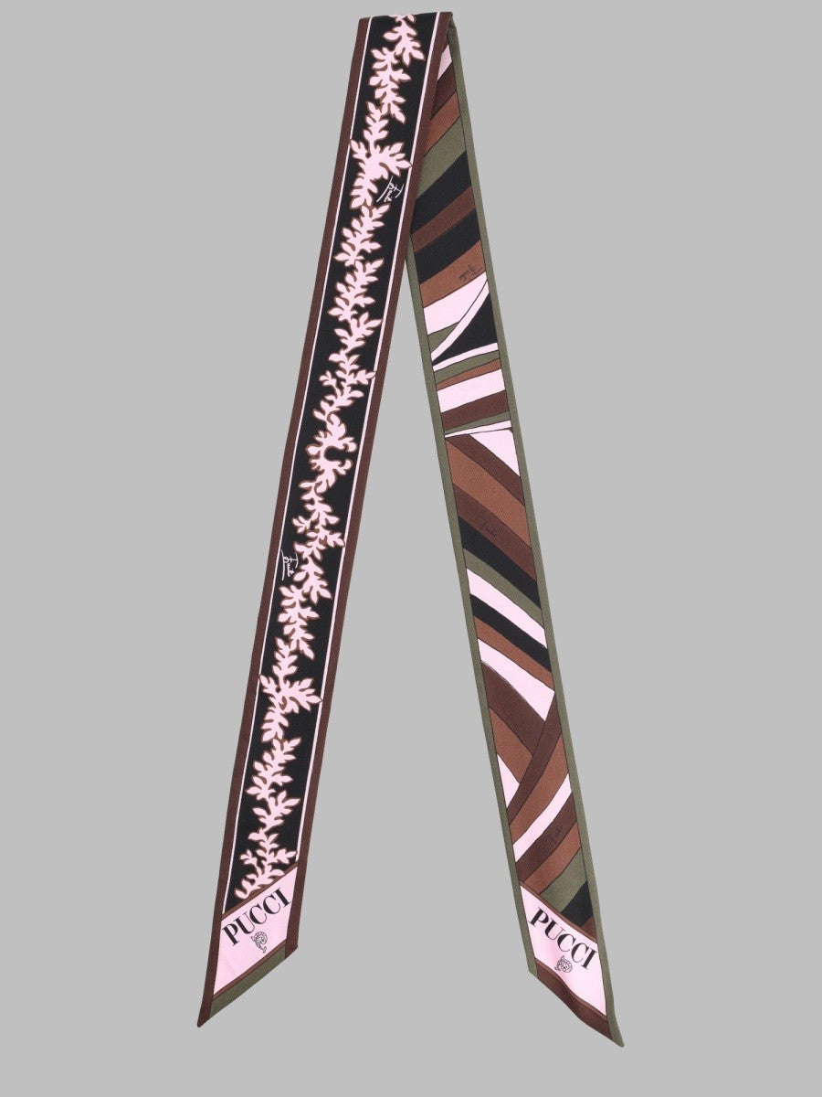 Foulard Bandeau con Mix di Stampe