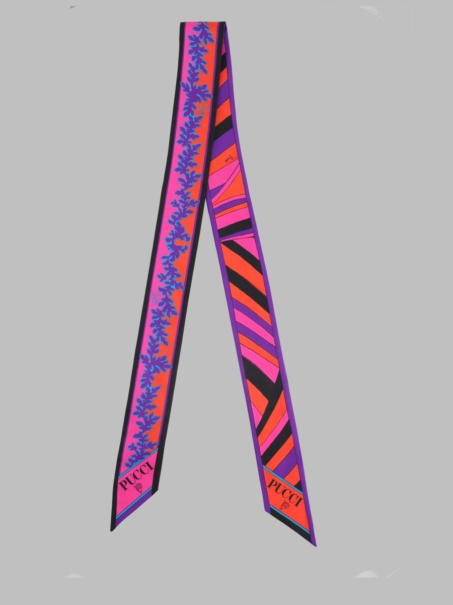 Foulard Bandeau con Mix di Stampe