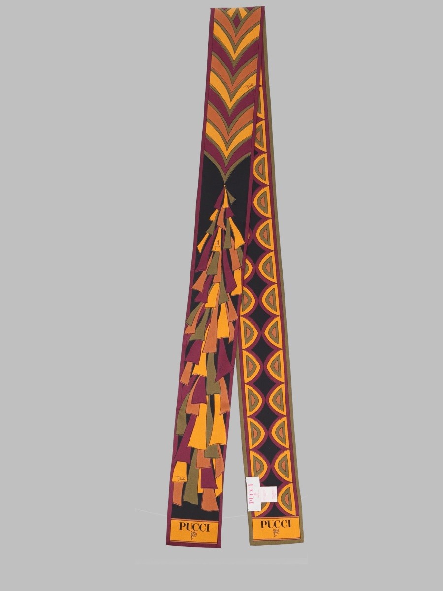Foulard Bandeau con Mix di Stampe
