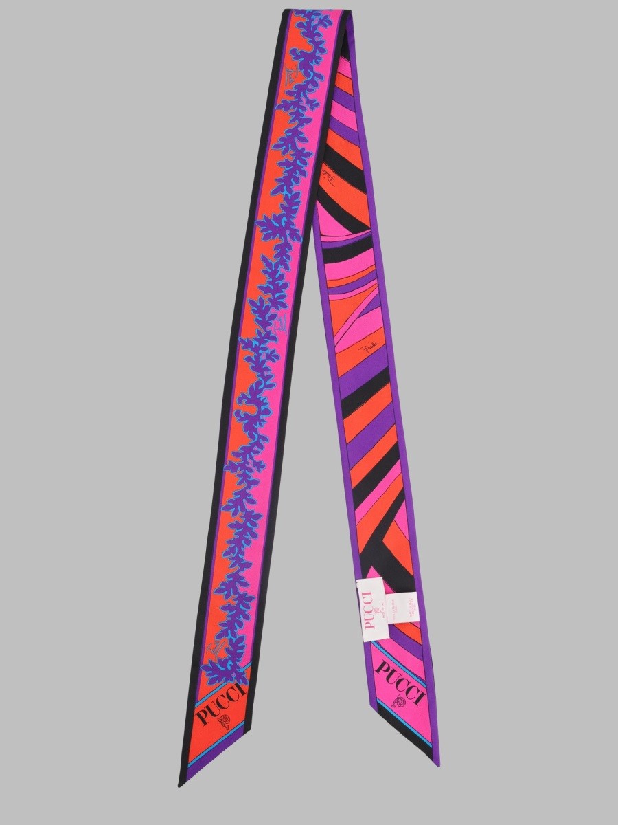 Foulard Bandeau con Mix di Stampe