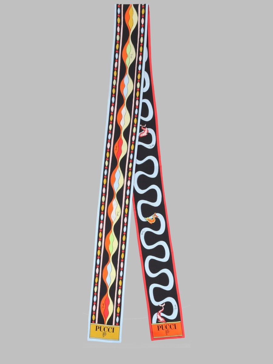 Foulard Bandeau con Mix di Stampe