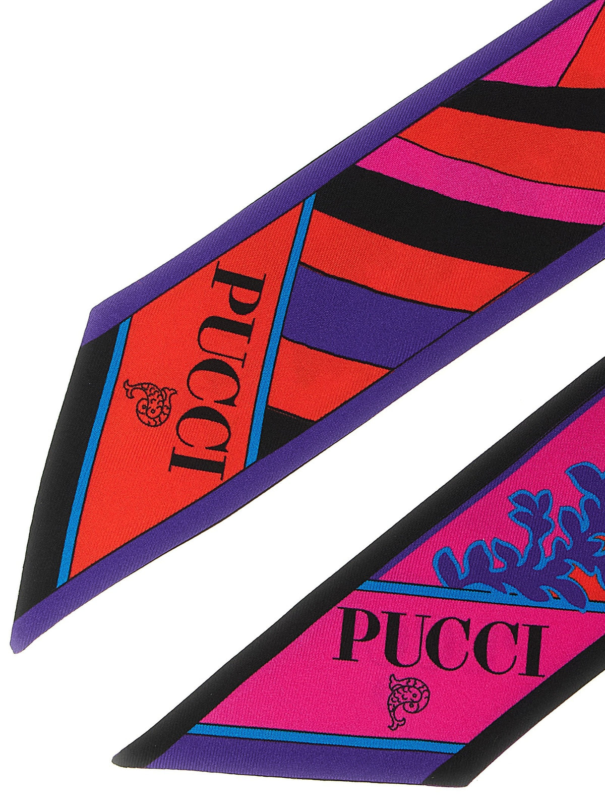 Foulard mix of multicolor prints