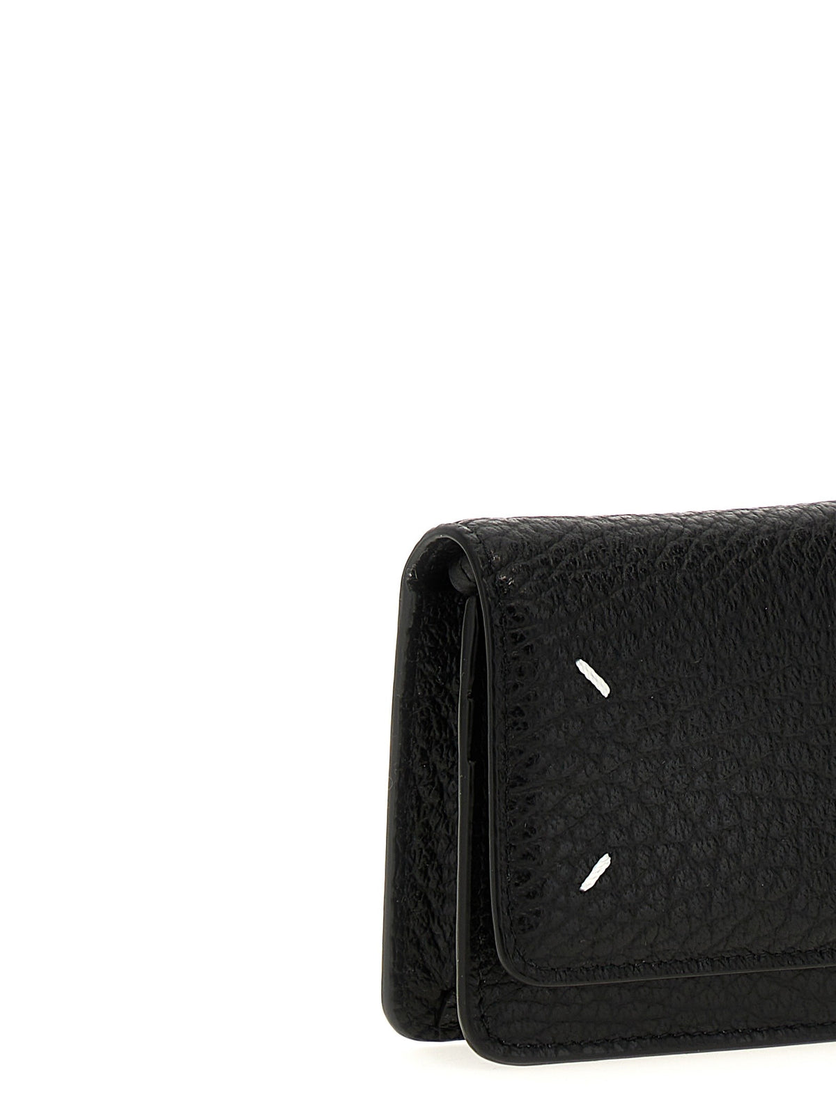 'Four Stitches' wallet with chain