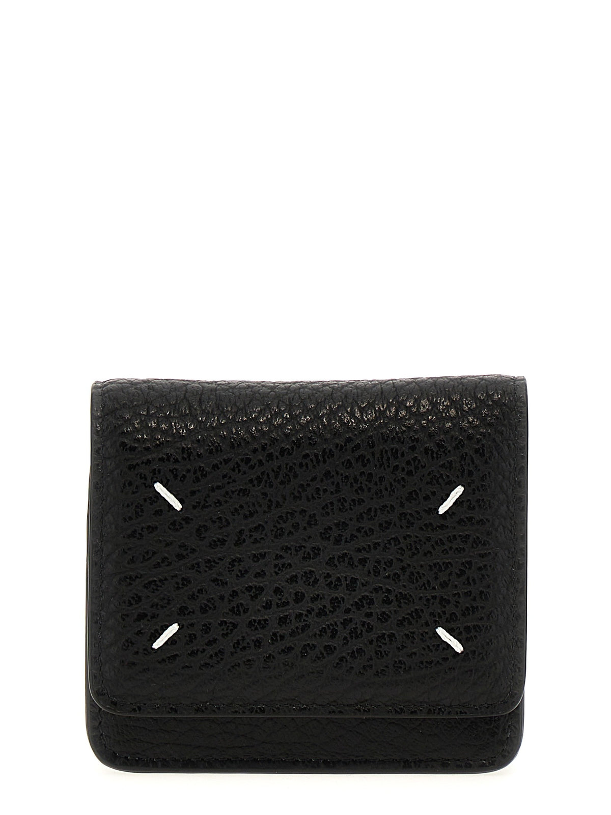 'Four Stitches' wallet with chain