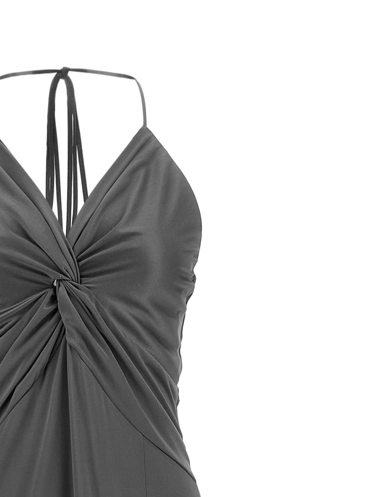 Front knot dress