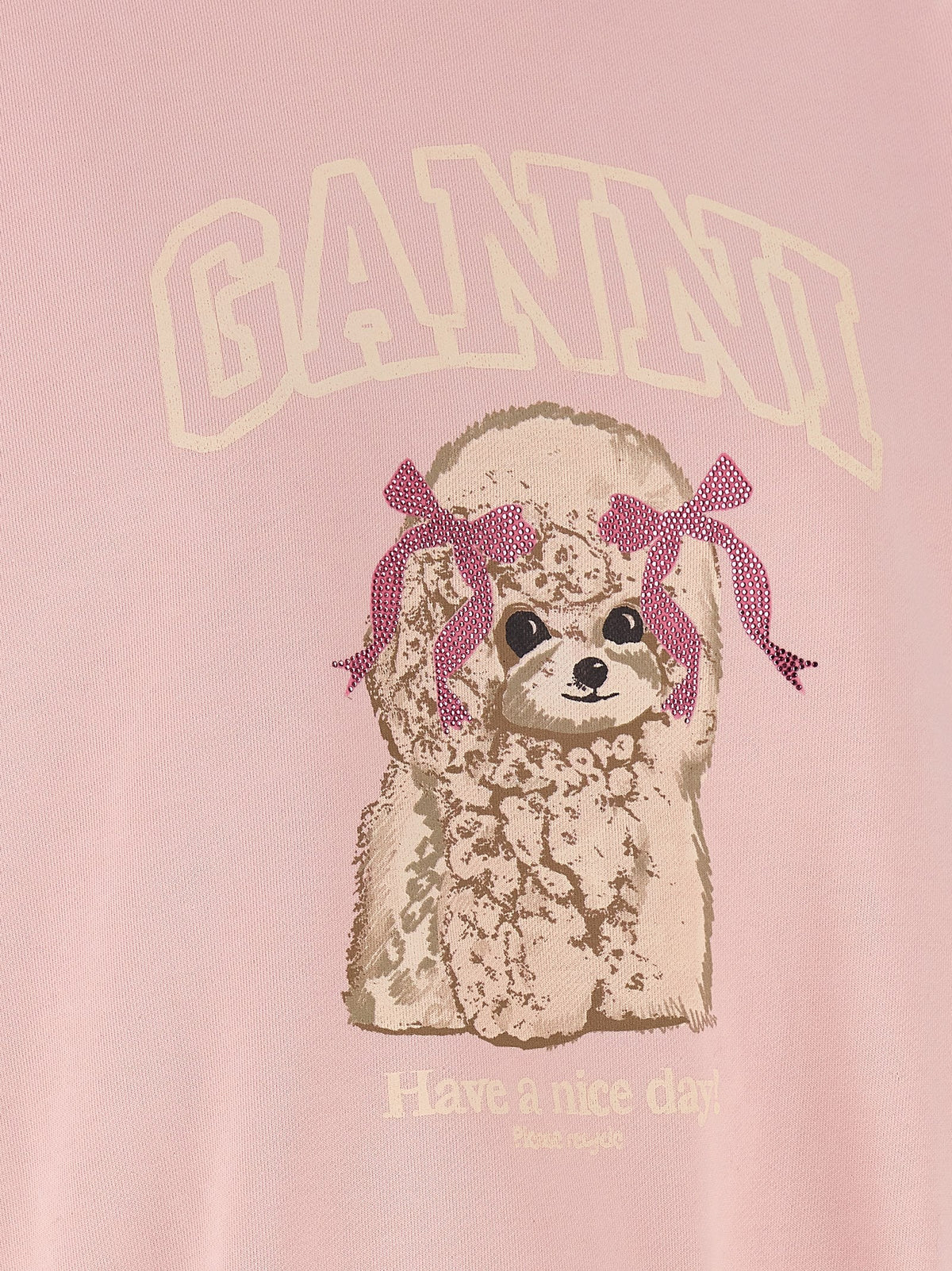 Front print sweatshirt