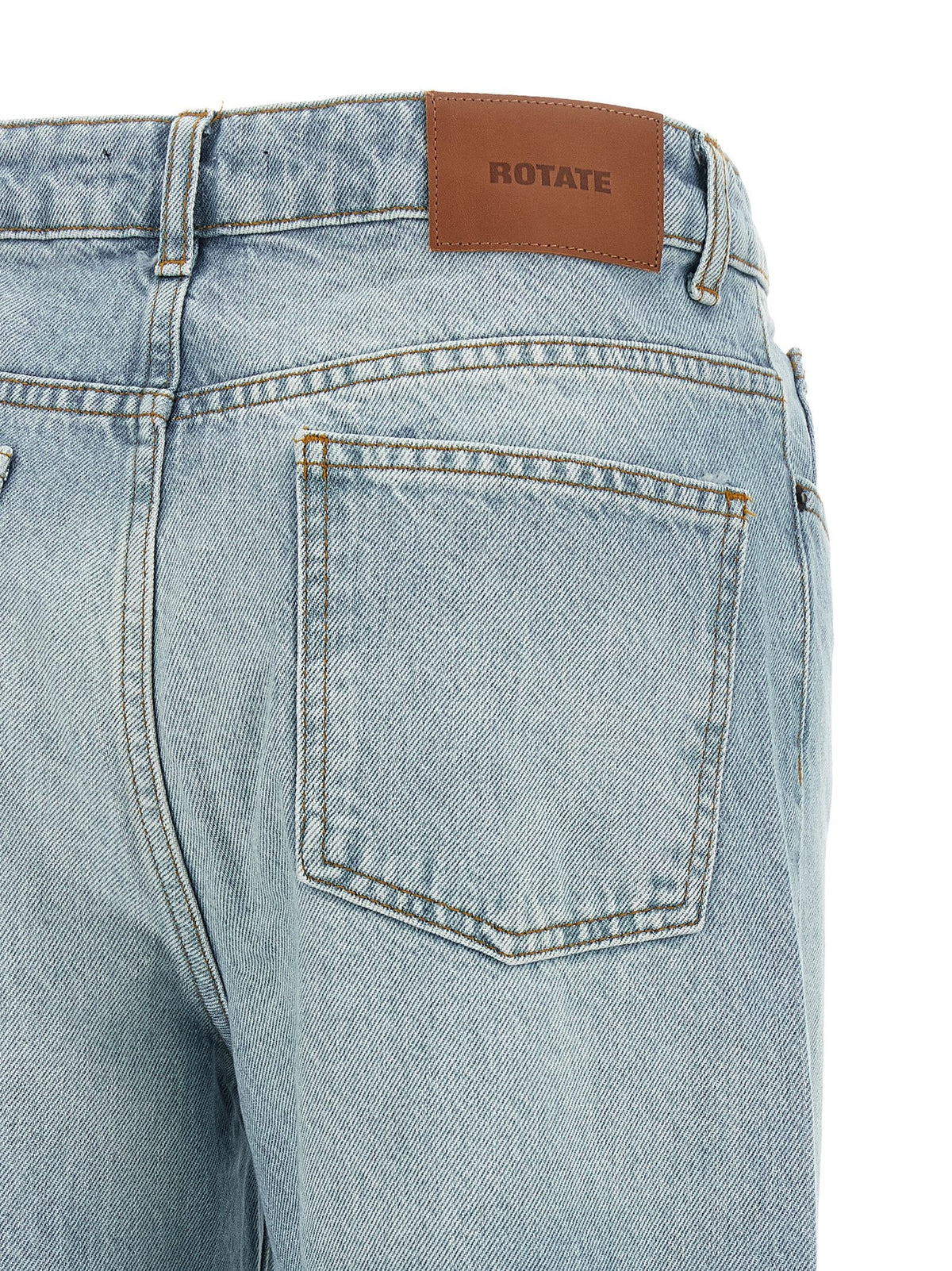 Front zip jeans