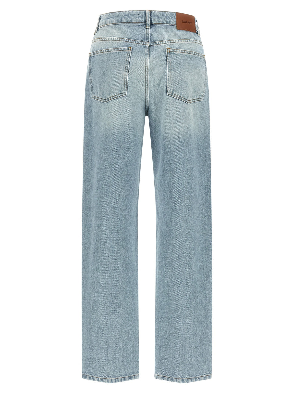 Front zip jeans