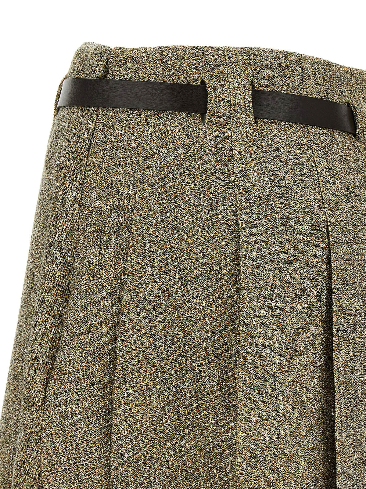 'Gancini' belt skirt