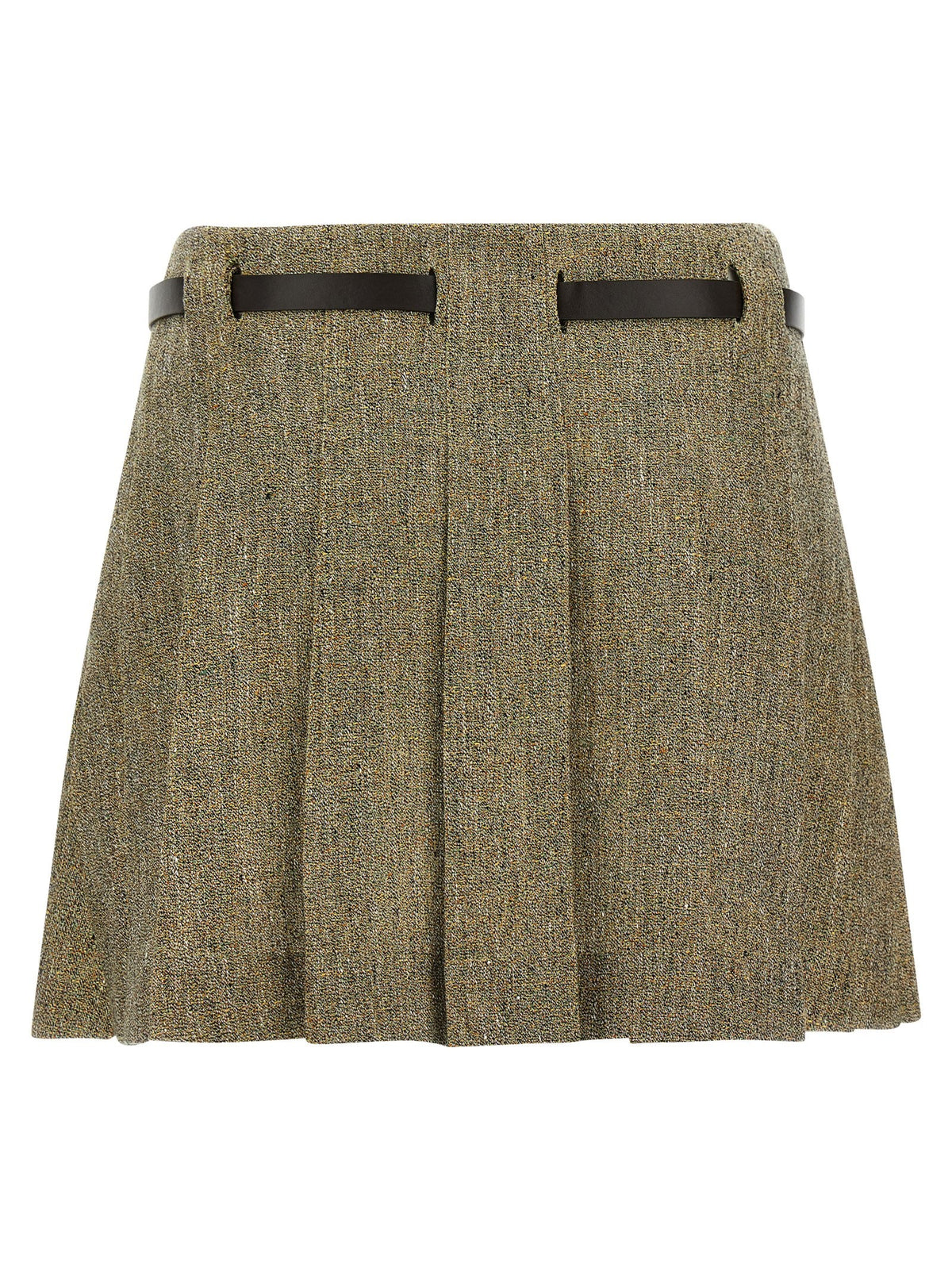 'Gancini' belt skirt