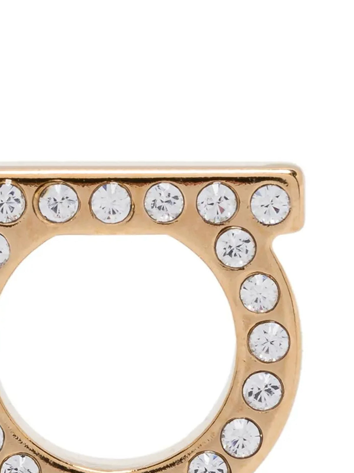 'Gancini Crystals (L)' earrings