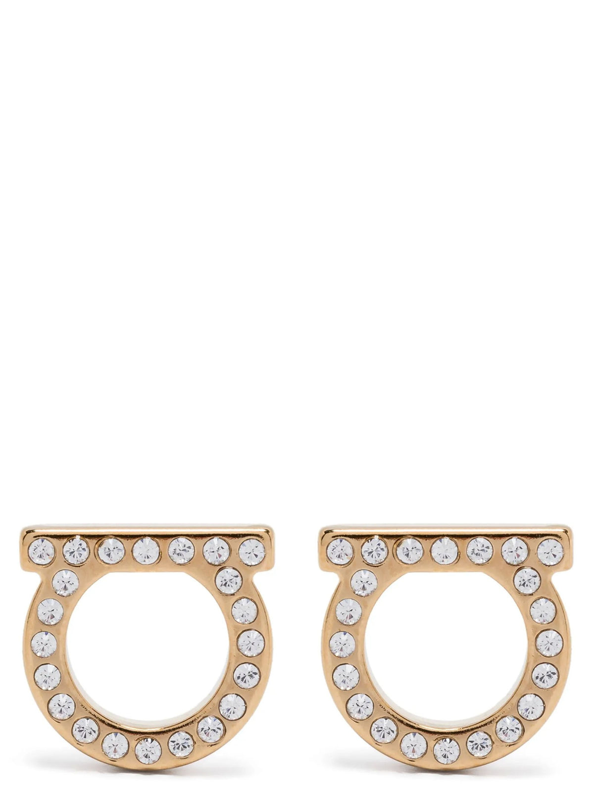 'Gancini Crystals (L)' earrings