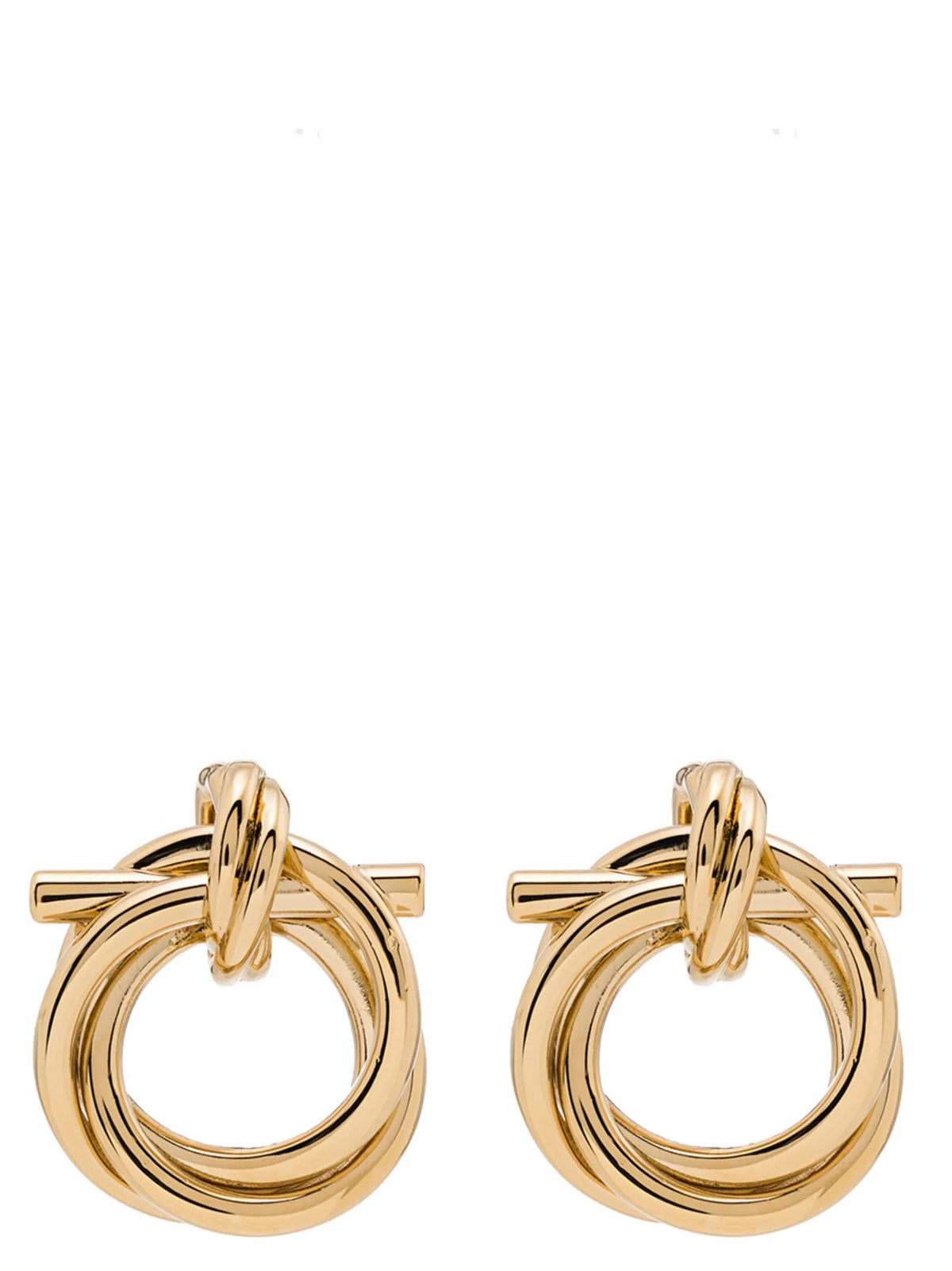 'Gancini Torchon (S)' earrings