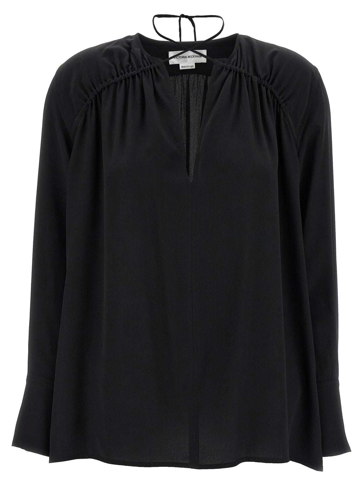'Gather Detail Tie' blouse