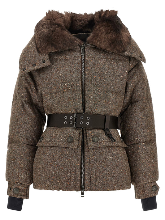 'Gelise' brown down jacket