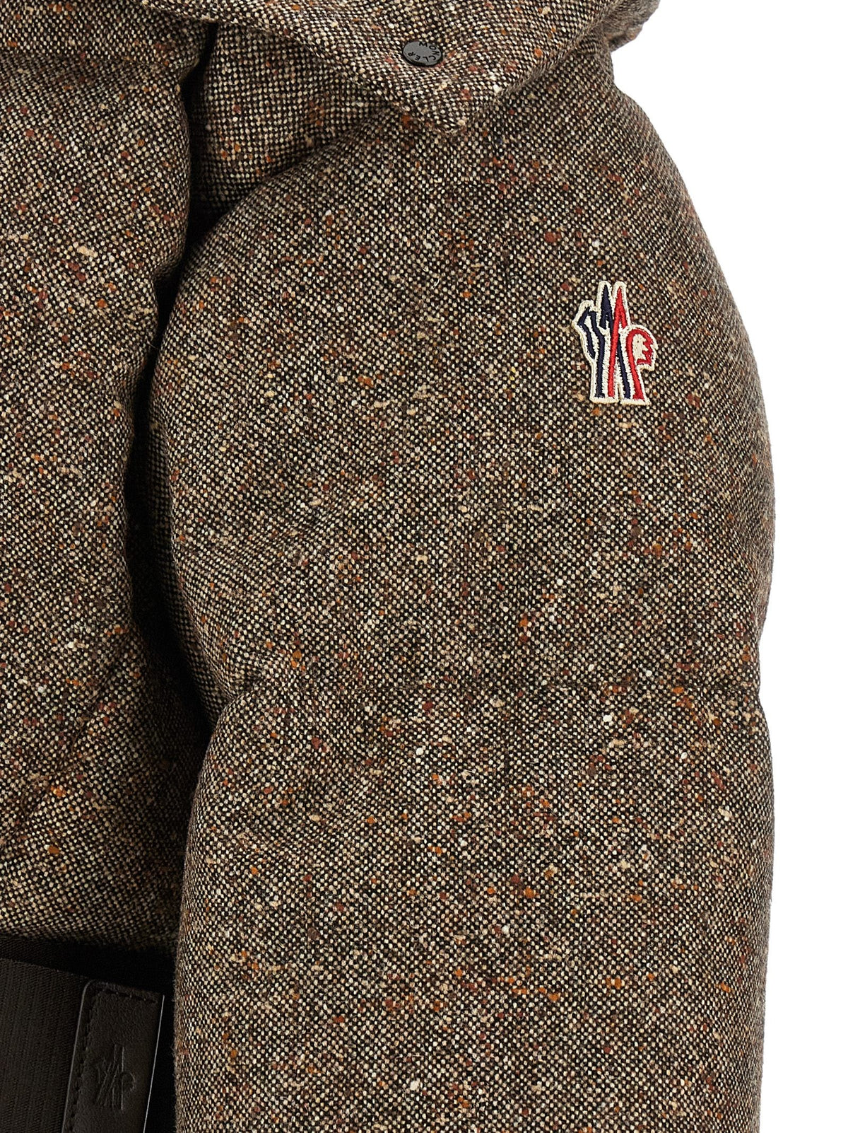 'Gelise' brown down jacket