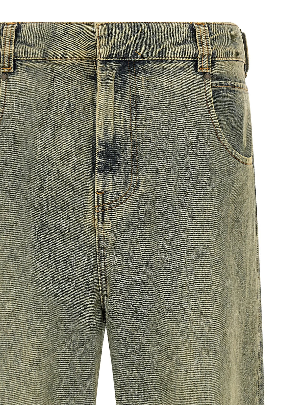'Gem Surface Wave' jeans