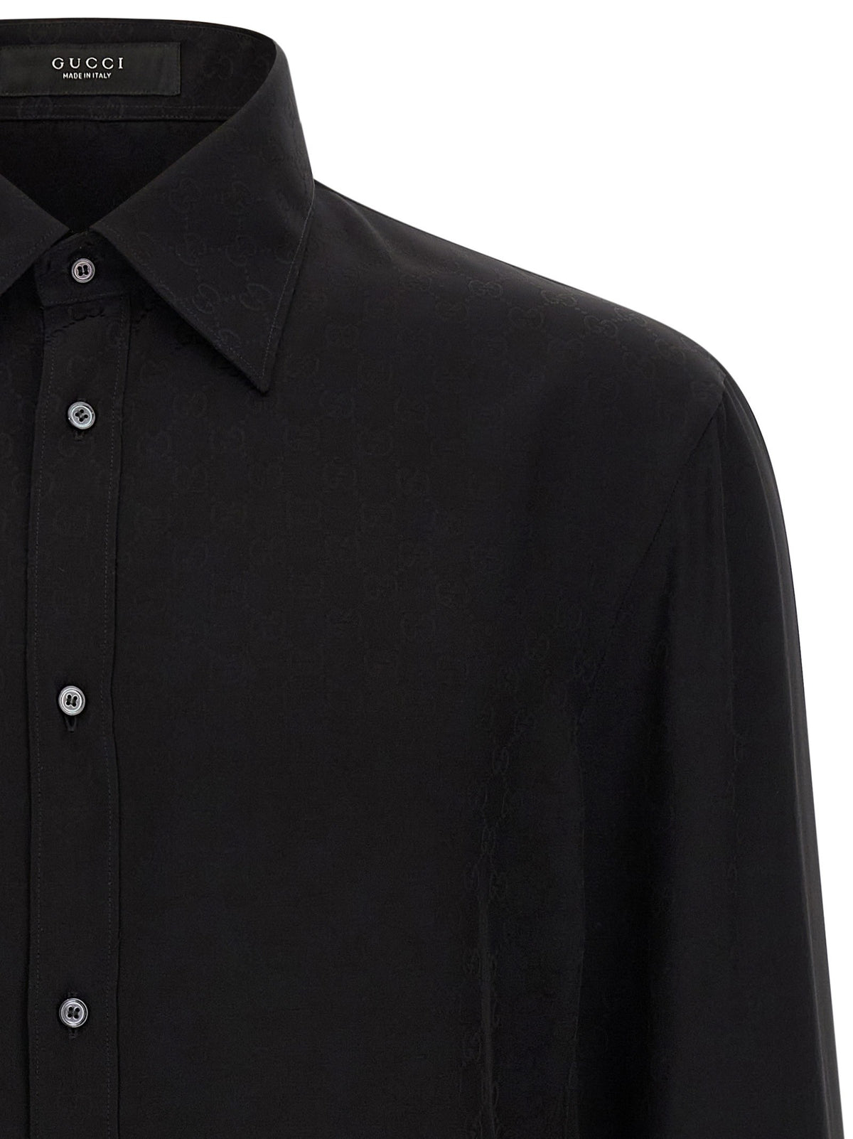 GG fluid fabric shirt