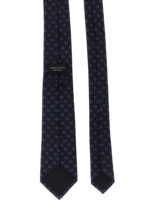GG jacquard silk tie