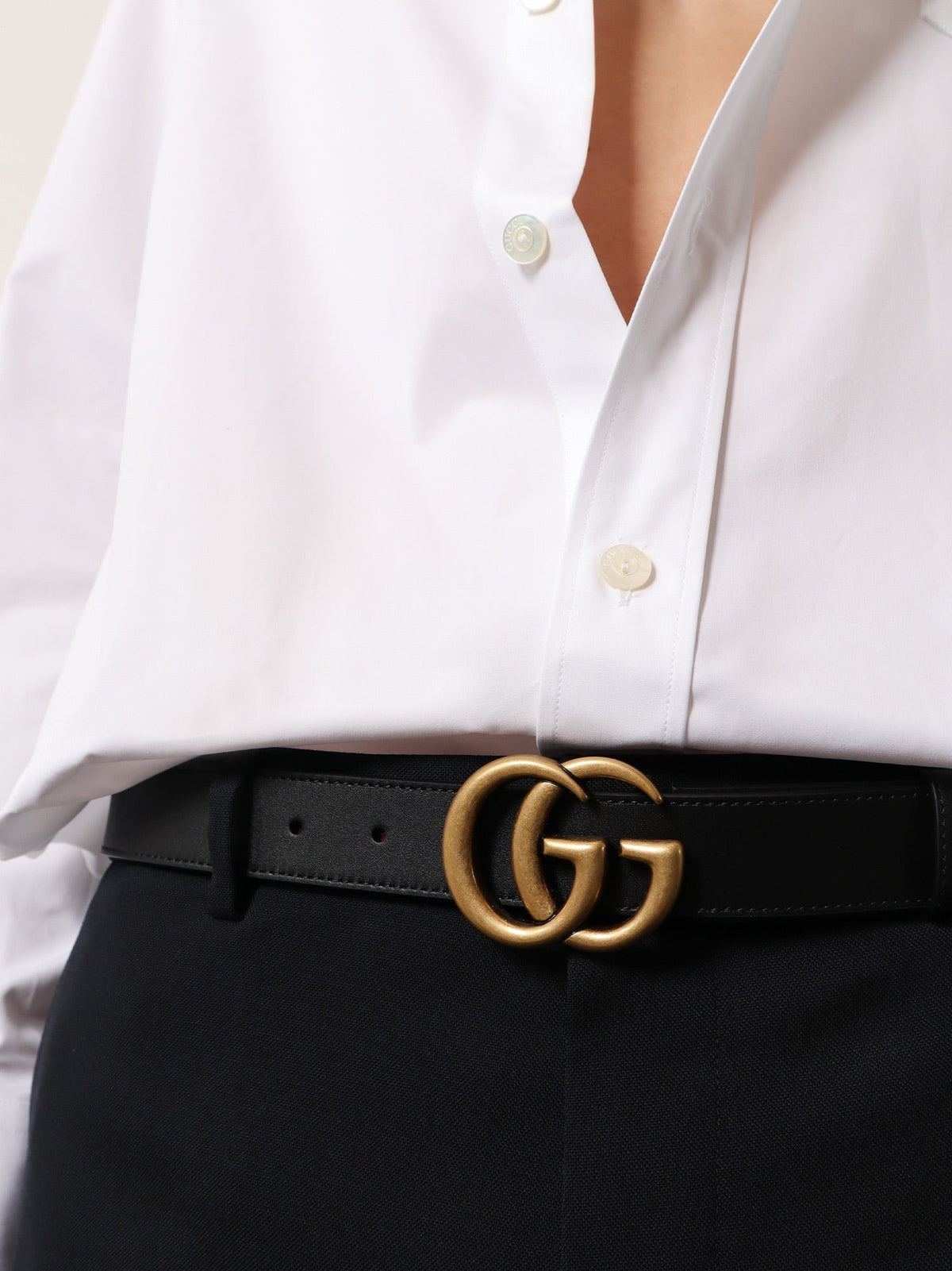 GG Marmont leather belt