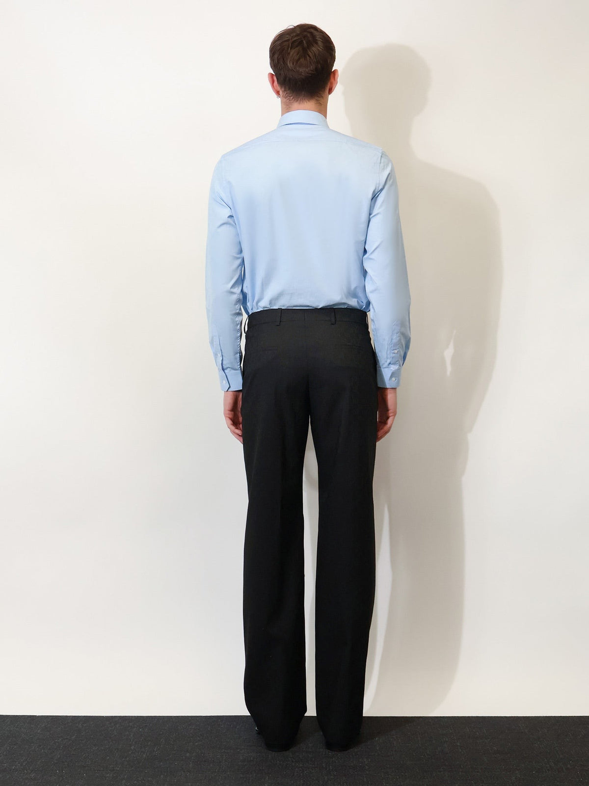 GG wool blend trousers
