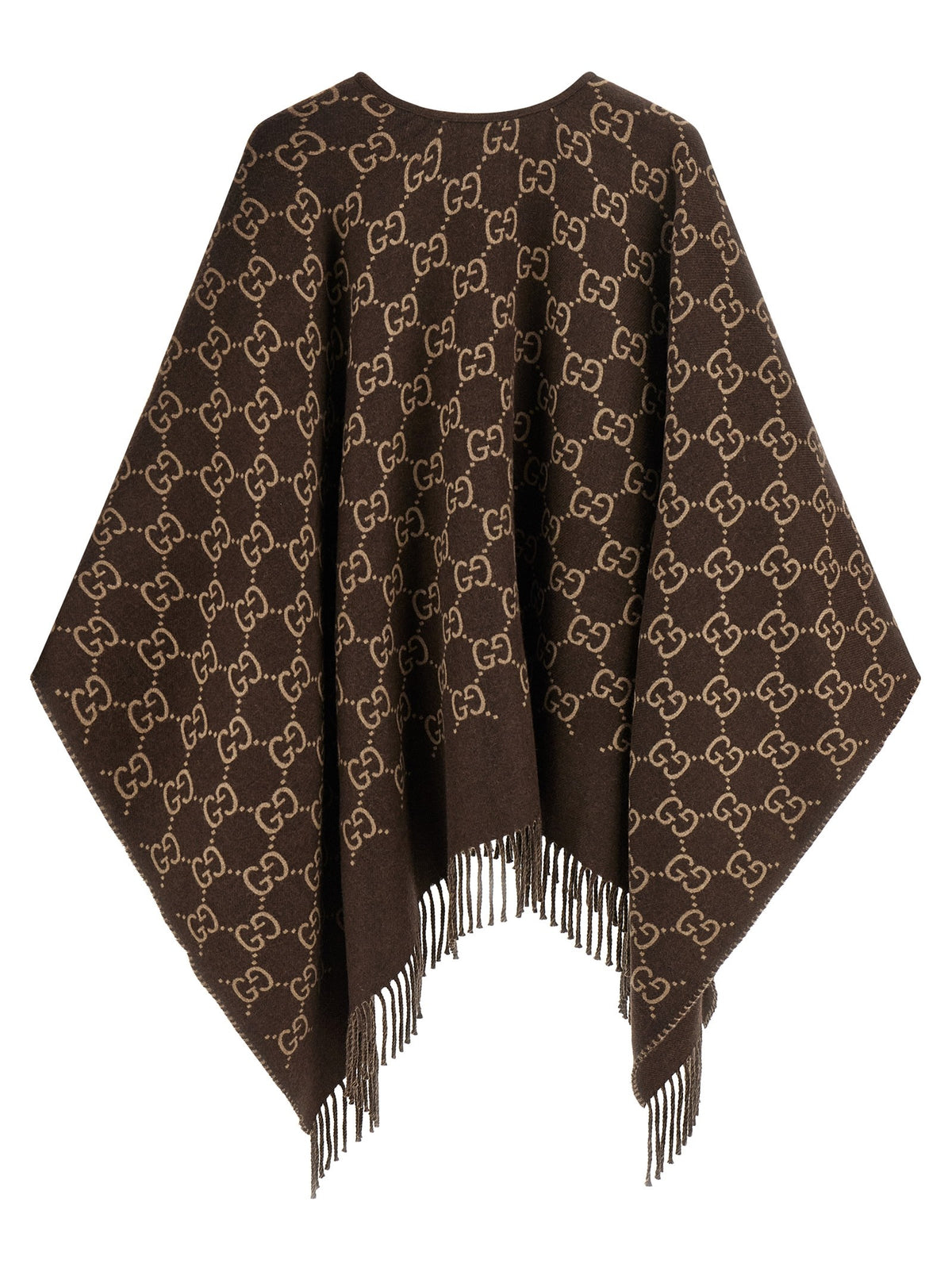GG wool cape