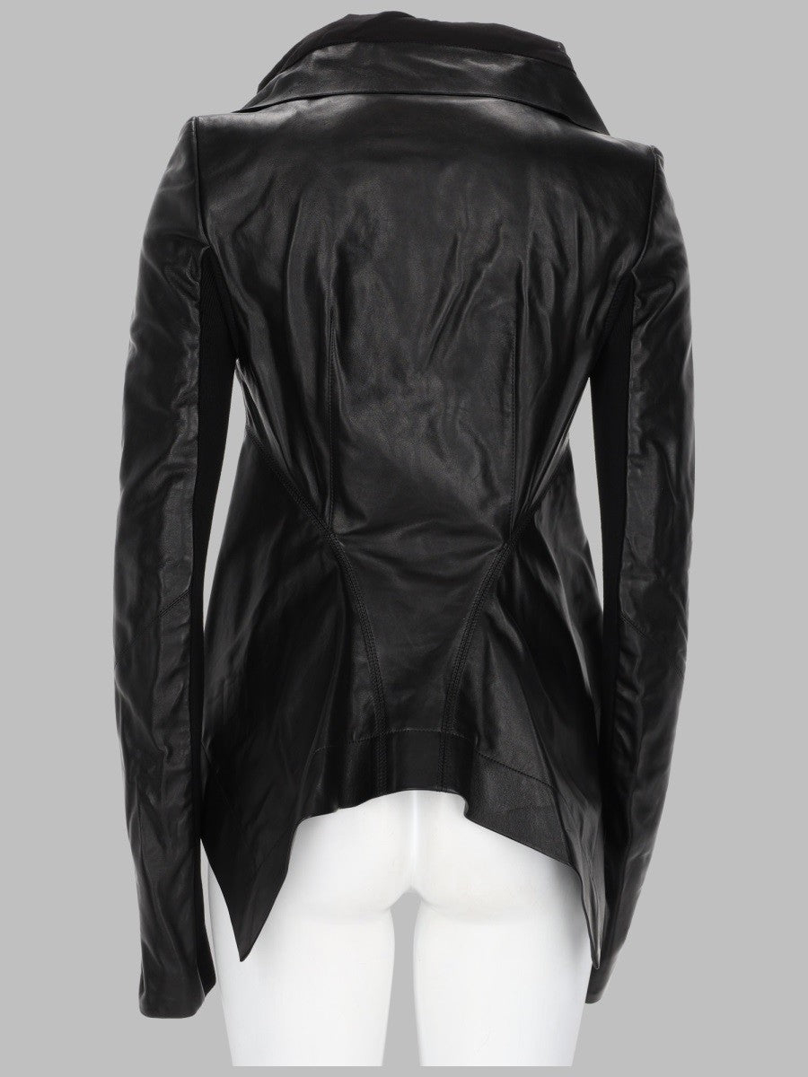 GIACCA BIKER IN PELLE "NASKA"