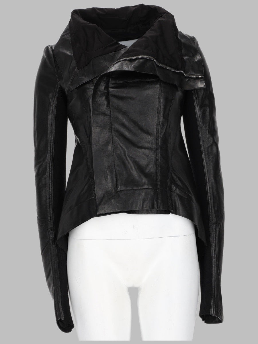 GIACCA BIKER IN PELLE "NASKA"