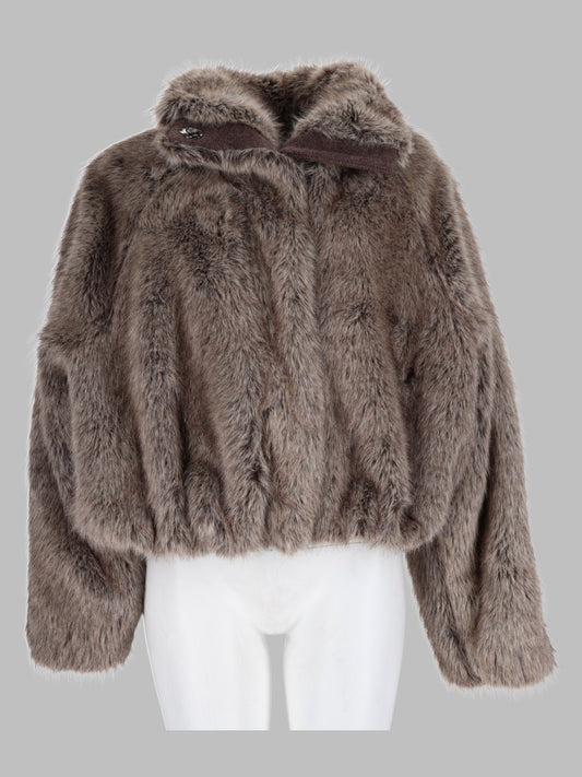Giacca in Eco Pelliccia