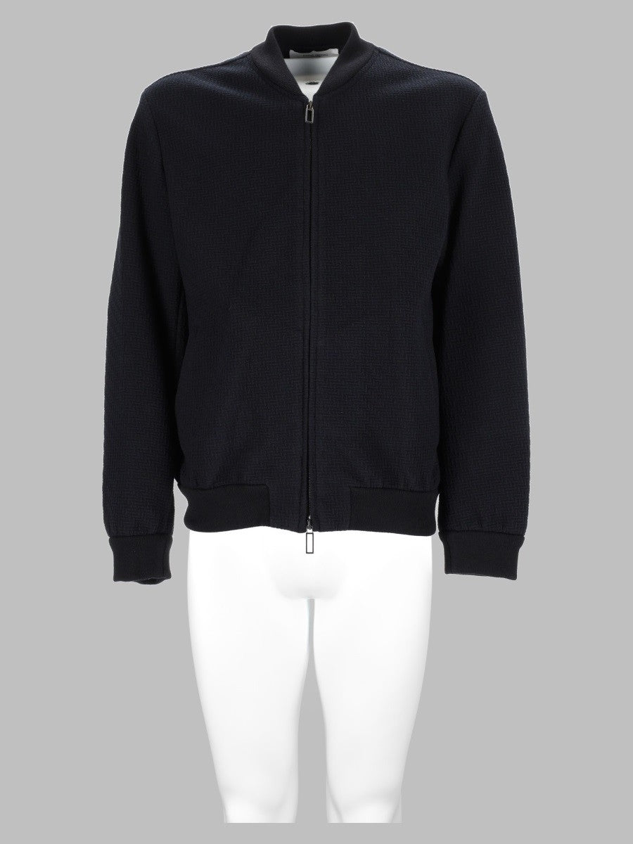 Giacca In Misto Cotone Con Zip