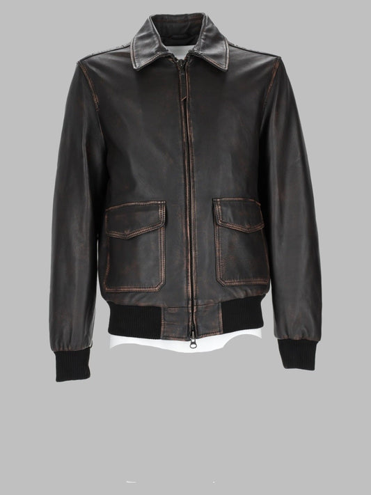 Giacca in Pelle