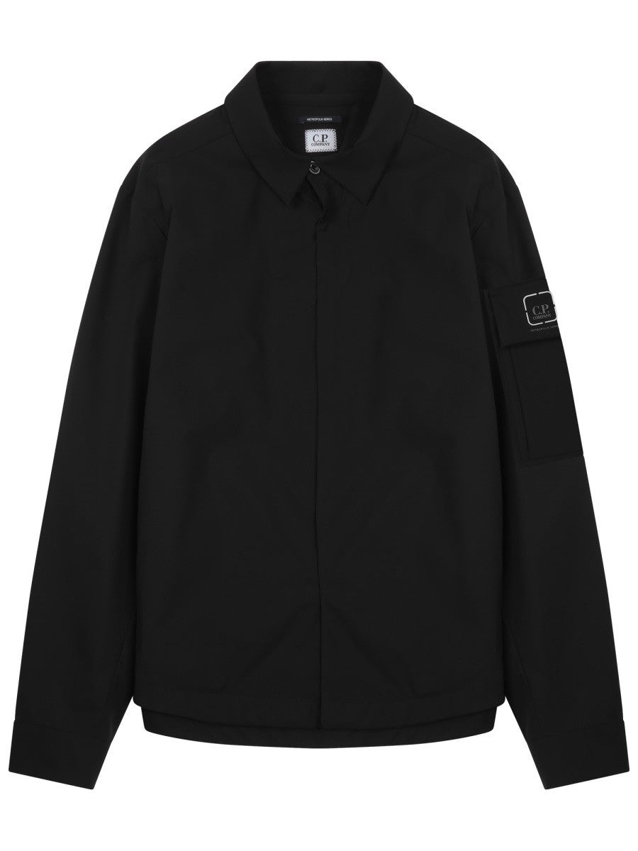 GIACCA "METROPOLIS OVERSHIRT" CON LOGO