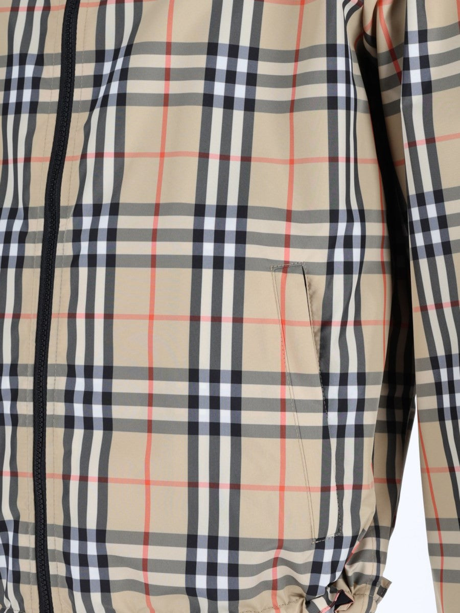 Giacca "Newport" Reversibile Con Motivo Check