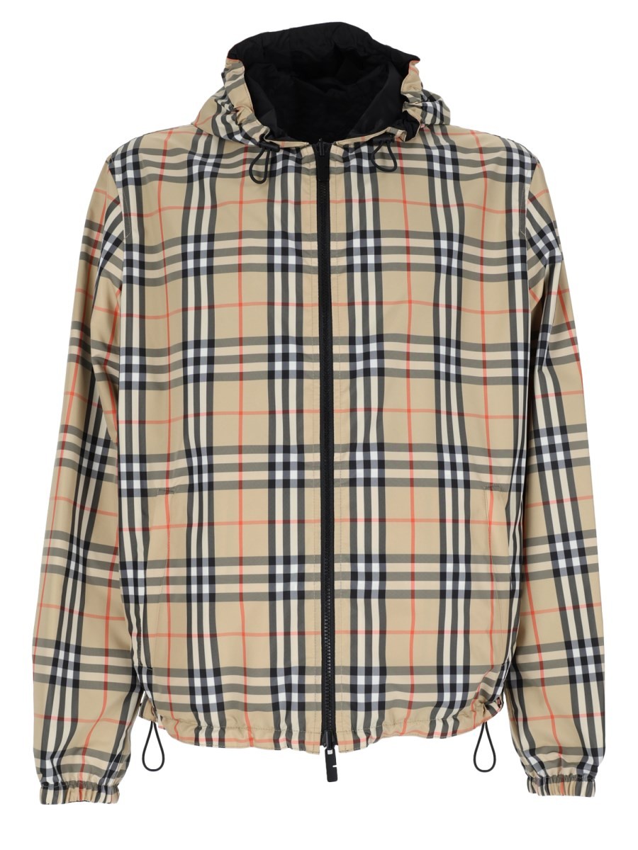 Giacca "Newport" Reversibile Con Motivo Check