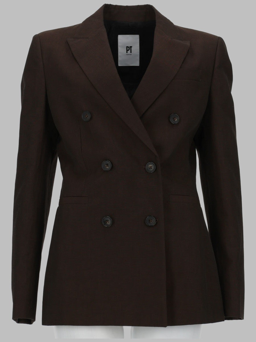 GIACCA "ROMY" IN LINO E COTONE