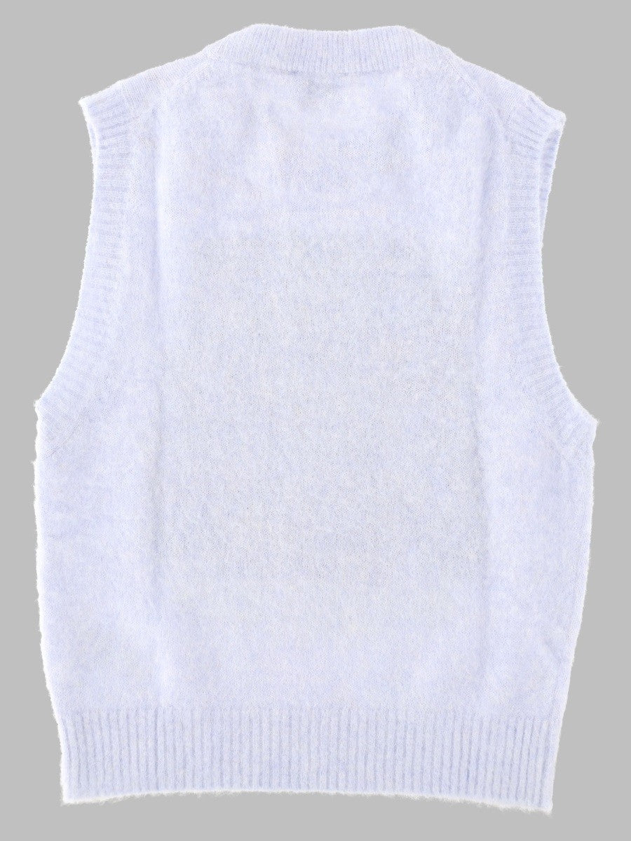 Gilet In Alpaca "Teddy Forest"