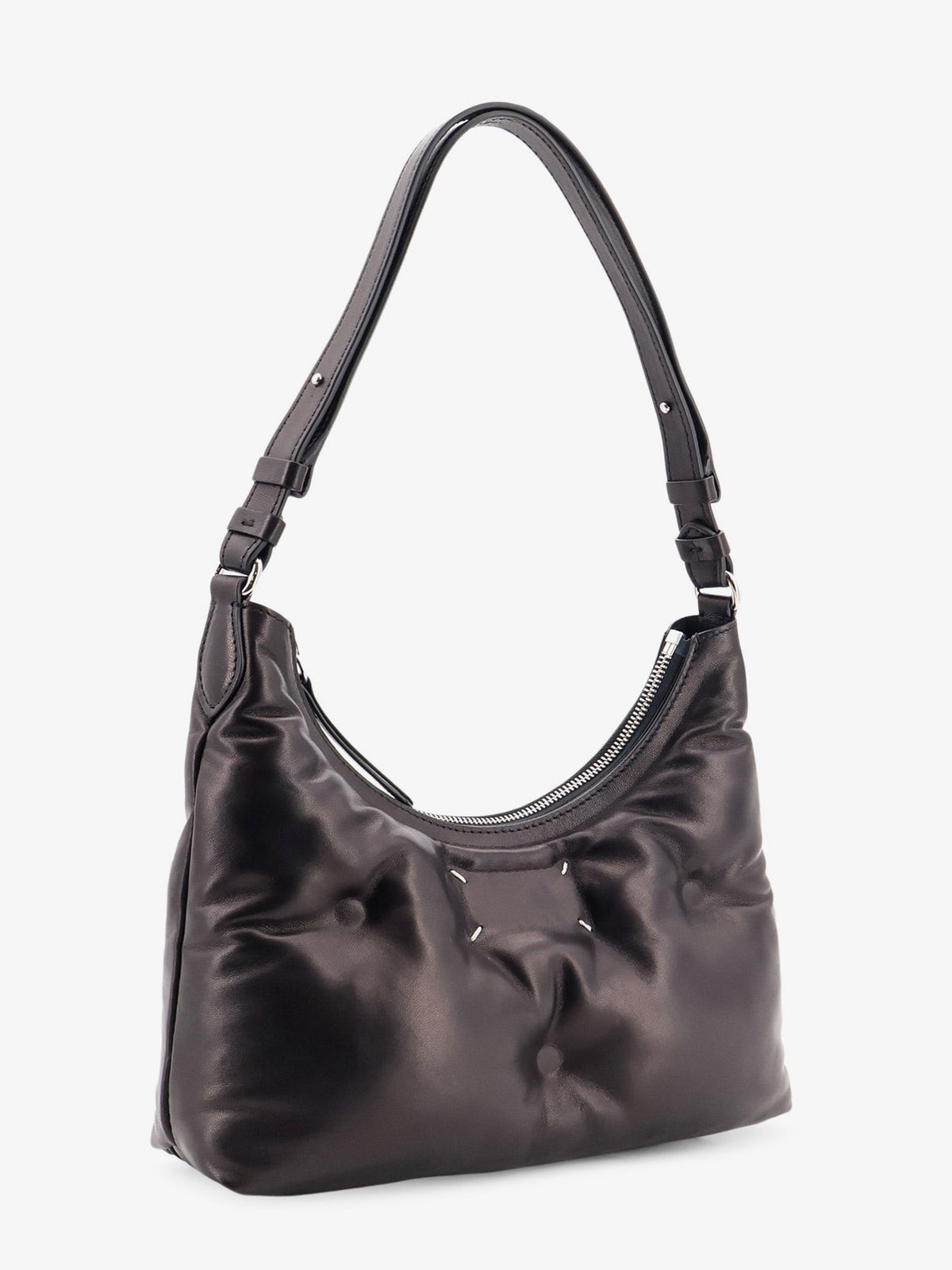 Glam Slam Leather Shoulder Bag