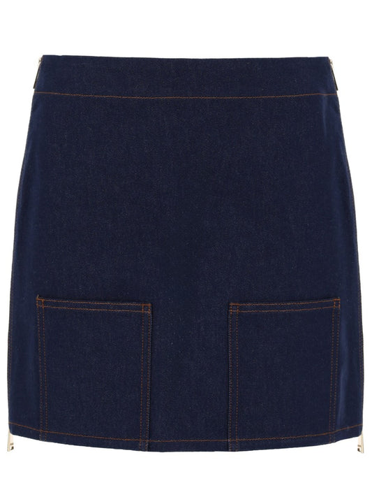 GONNA MINI IN DENIM FF
