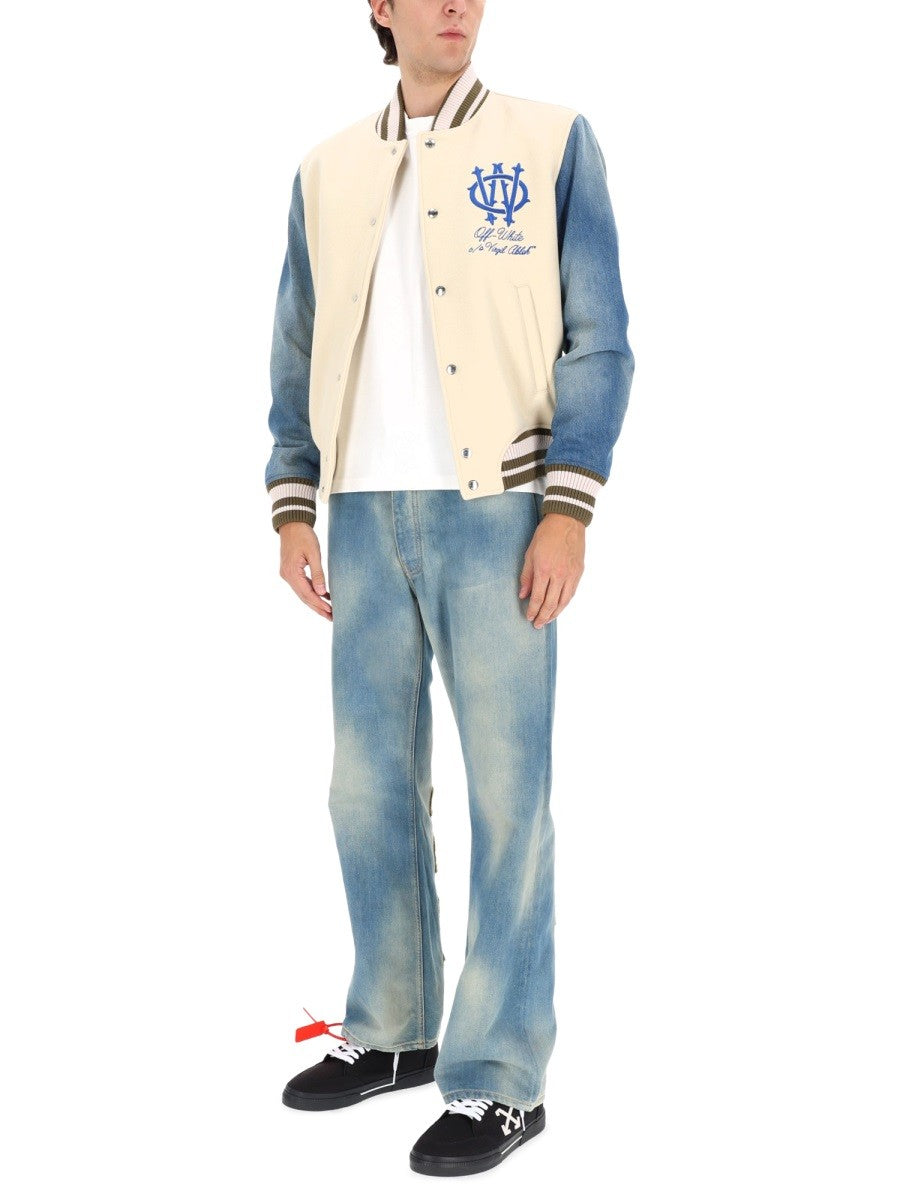 جاكيت "GOTHIC WOOL DENIM"