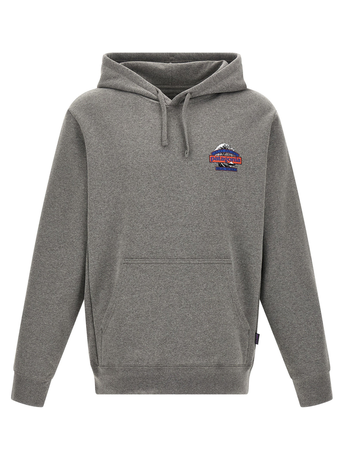 'Great Waves' print hoodie